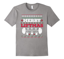 Funny Merry Liftmas Workout Christmas T-Shirt Bodybuilder