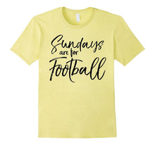 Sundays Are for Football Shirt Vintage Fun Fall Tailgate Tee