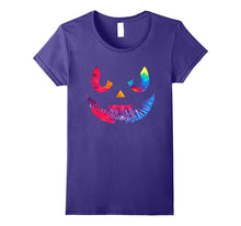 Scary Tie Dye Pumpkin Face Jack O Lantern Halloween Shirts