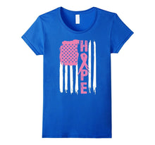 Breast Cancer Pink American Flag Shirt