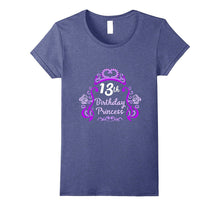 13th Birthday Girl Princess Tee T Shirt for Teen Girl Youths