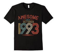 Awesome Since October 1993 Funny T-Shirt 24th Birthday Tee