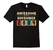 Retro Awesome Since November 2004 13th Birthday Gift 13 Born