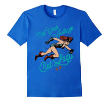 Not Your Average Cat Lady Superhero T-Shirt