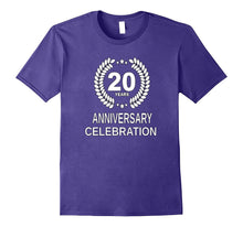 20 Years Anniversary Celebration Matching Couples TShirt
