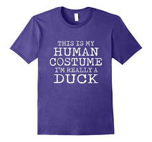 DUCK Halloween Costume Shirt Easy for Men, Women, Kids