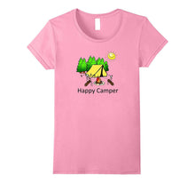 Happy Camper - Fun Camping Tee Shirt