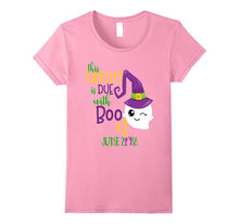 Halloween Pregnancy Shirt Ghost Mommy Due Boo 2 June 2018