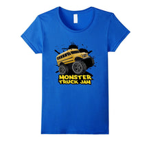 MONSTER TRUCK SCHOOL BUS T-Shirt for Boys and Girls