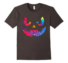 Scary Tie Dye Pumpkin Face Jack O Lantern Halloween Shirts