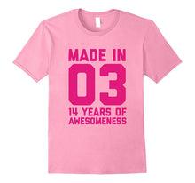 14th Birthday Shirt Gift Age 14 Year Old Girls Tshirt Tee