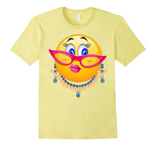 Lady Bling Face Emoji Costume - Smiley Funny Emoticon Shirt