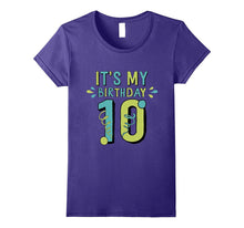 10th Birthday Shirt Gift Age 10 Year Old Boy Girl Tshirt