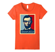 Abraham Lincoln Tshirt Wearing US Glasses