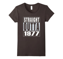 40th Years Old Birthday Gift T-Shirt - Straight Outta 1977
