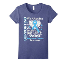 Supporting My Grandpa - Prostate Cancer Awareness Shirt