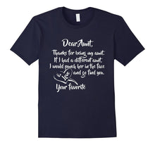 Dear Aunt Thanks for Being My Aunt T-Shirt