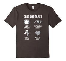 2018 Forecast Shirt New Expecting Dad Mom Baby Announcement