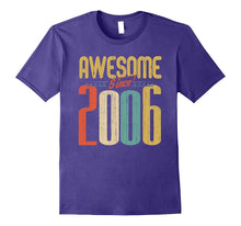 Awesome Since 2006 T-Shirt 11 Years Old 11st Birthday Tee
