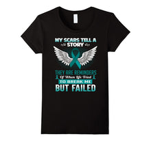 My Scars Tell a Story - Ovarian Cancer Awareness Shirt