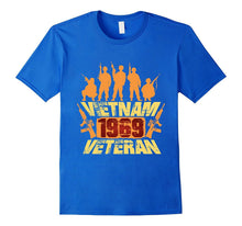 Mens Vietnam 1969 Veterans Tshirt for War Vets and Heroes
