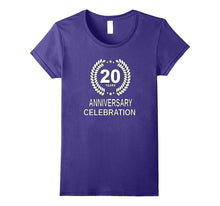 20 Years Anniversary Celebration Matching Couples TShirt