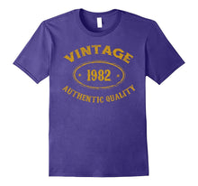 35 Years Old 35th B-Day Birthday - Vintage 1982 T-Shirt