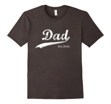 Men's Dad Est 2016 Shirt Father's Day Gift Shirt Dad Shirt Funny
