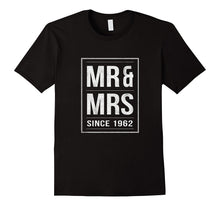 Mr & Mrs Since 1962 - 55th Wedding Anniversary Gift T-Shirt