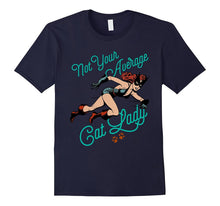 Not Your Average Cat Lady Superhero T-Shirt