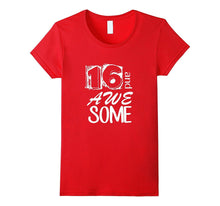 16th Birthday T Shirt Gift for Boys and Girls