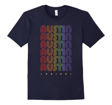 Austin Pride Shirt August 26 2017 Rainbow Flag LGBT Equality