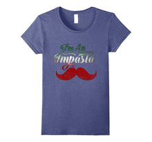 "I'm an Impasta" Funny Italian Dad Joke Mustache T-Shirt