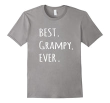 Best Grampy Ever Tshirt - Grandpa Nickname Text T Shirt Tee