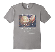 Famous Walt Whitman Quote About Baseball Shirt