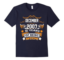 10th Birthday Gift. Made in December 2007 T-Shirt