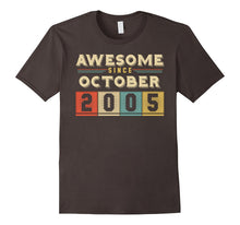 Retro Awesome Since October 2005 12th Birthday Gifts 12 Born