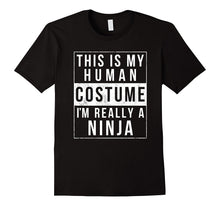 Ninja Halloween Costume Shirt Funny Easy for Boys Men Adults