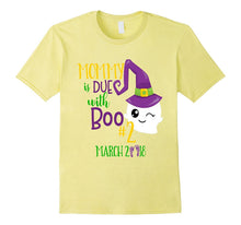 Halloween Shirt Kids Pregnant Mommy Due Boo 2 March 2018