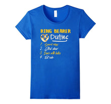 FUNNY RING BEARER DUTIES T-Shirt Cute Wedding Gift