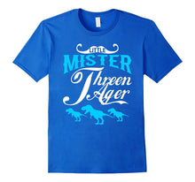 3 Year Old Boy Little Mister Threenager T-Rex 3rd T-Shirt