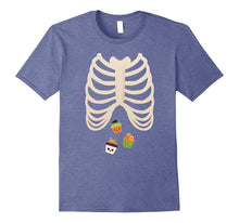 Halloween Skeleton Rib Cage Xray Sweets Cupcake Lover Tshirt