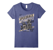 Classic Half Mile Motorcycle Side Car Bikers Race T Shirt
