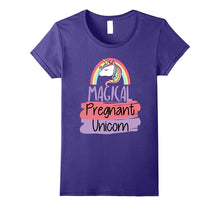 Magical Pregnant Unicorn - Cute Funny Pregnancy T-Shirt