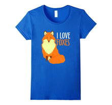 I Love My Foxes T-Shirt - Cute Fox Love Gifts