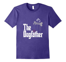 Mens the Dogfather Shirt Dad Dog T-Shirt | Funny Father's Day Tee