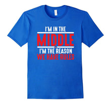 Brother and Sister Sibling Tee Shirt for the Middle Child