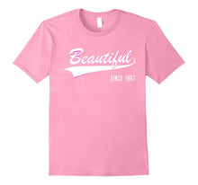30th Birthday Gift Shirt Beautiful Since 1987 30 Year Old