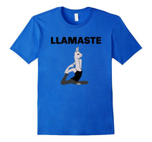 Funny Llama Yoga Llamaste T-Shirt