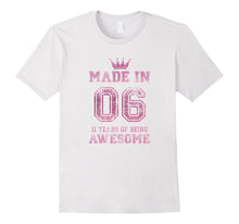 11th Birthday Gift Made in 2006 Awesome Pink T-Shirt